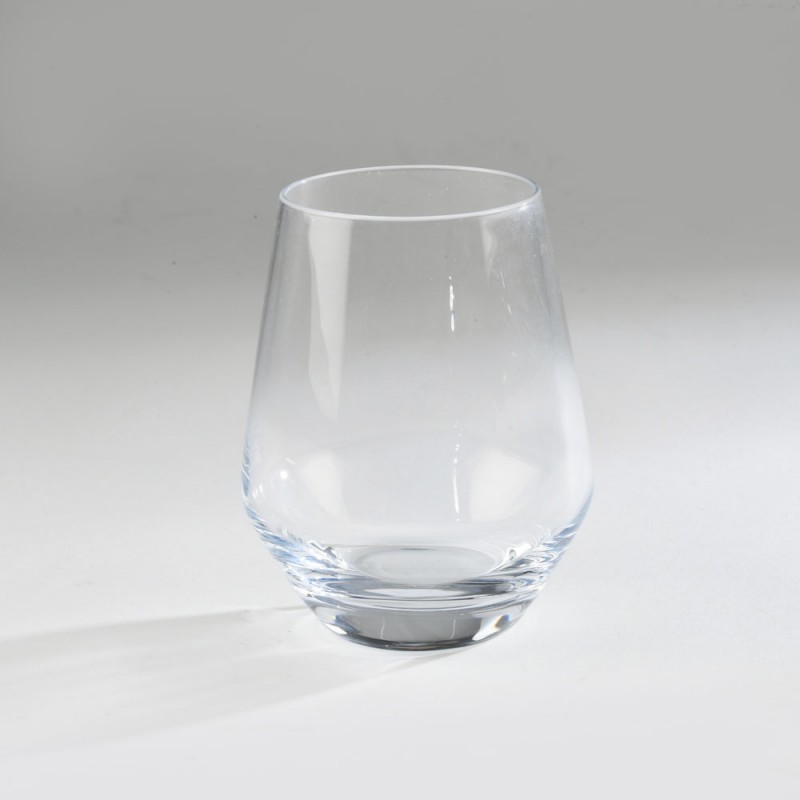 Verre goblet blanc